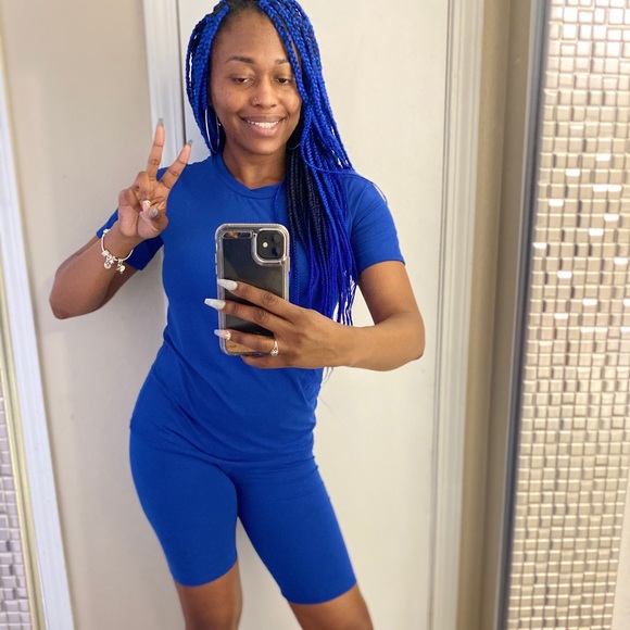 Royal Blue Chill Set (Size 3X AVAIL!) - Picture 3 of 5